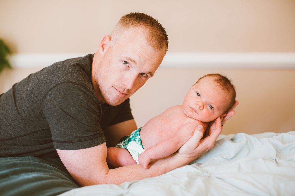 How to help dad cloth diaper