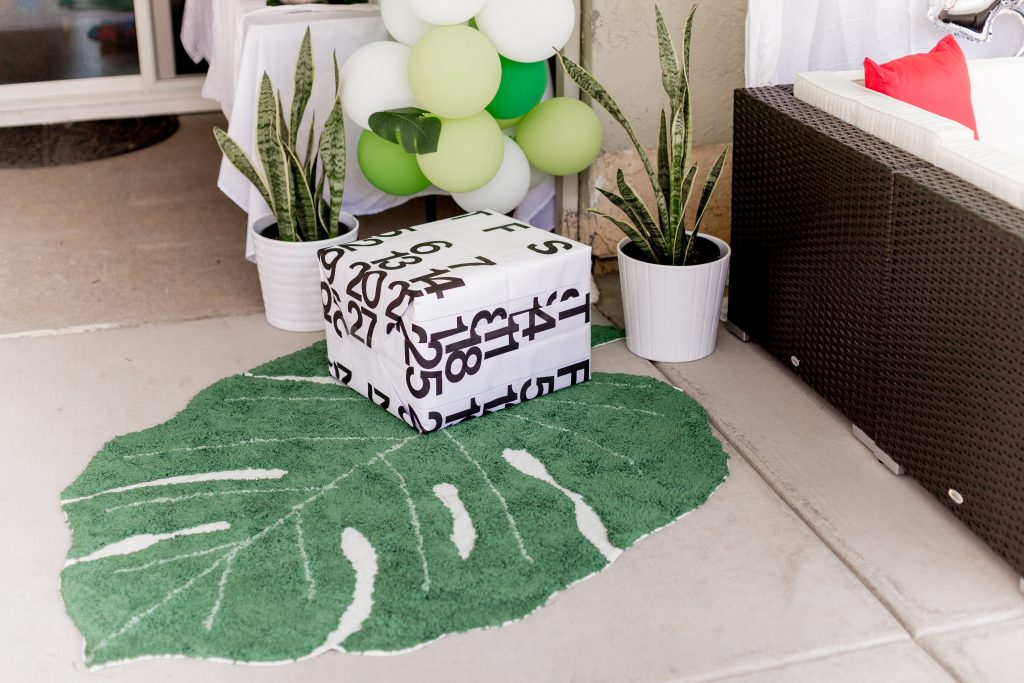 Palm Themed Birthday Party