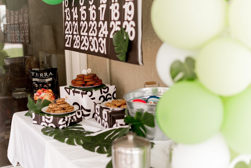 Palm Themed Birthday Party